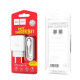 Сетевое зарядное устройство Hoco C72A USB-A (10.5W · 2.1A) с кабелем USB-A – Micro-USB (White)