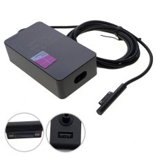 Блок питания для ноутбука Microsoft 15V 4A 65W 6Pin L-type Rectangular (Original PRC) (Black)