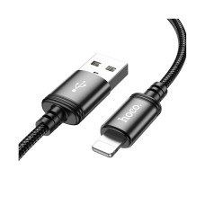 Кабель Hoco X91 USB-A – Lightning (3 м · 12W · 2.4A) (Black)
