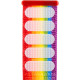 Ремешок для Apple Watch 38/40/41 мм Nylon (Rainbow)