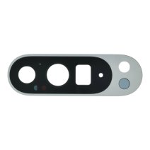 Скло камери для Google Pixel 9 Pro XL в рамці (Silver) (Original)