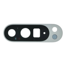 Скло камери для Google Pixel 9 Pro XL в рамці (Silver) (Original)