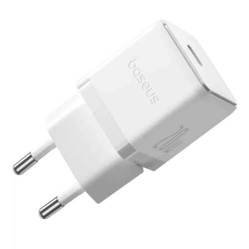 Сетевое зарядное устройство Baseus Palm Fast Charger USB-C (20W · 3A) с кабелем Type-C – Lightning 20W (E0116400) (White)