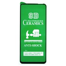 Защитная пленка Ceramic для Infinix Note 30 (Full Glue) (Black)