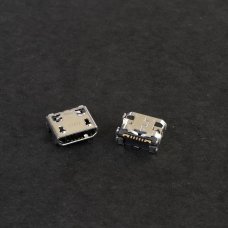 Роз'єм зарядки для Samsung I9050 7 pin (4 кріплень) (контакти знизу) (Micro USB) без шлейфа