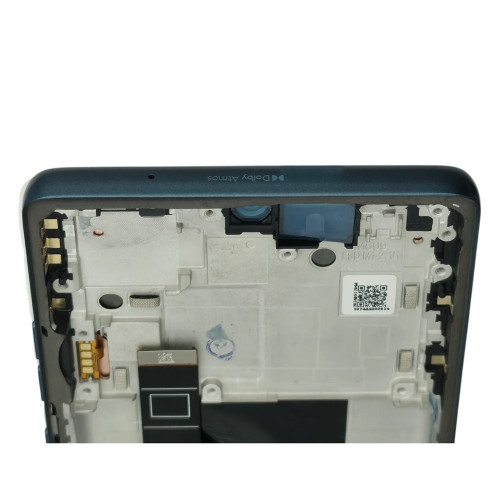 Дисплей для Motorola XT2429 Moto Edge 50 Fusion з тачскріном в рамці (Forest Blue) (Original PRC)