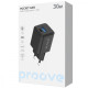 Сетевое зарядное устройство Proove Pocket Gan USB-A+USB-C (30W · 3A) (White)