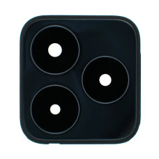 Скло камери для Realme Narzo N53 в рамці (Black) (Original)