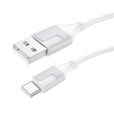Кабель Borofone BX101 Creator USB-A – Type-C (1 м · 15W · 3A) (White)