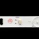 Пряма підсвітка для телевізора Haier 32″ 32D3503V1W9C1B60218M (3 планки по 600 мм, 9 LED, лінза 15,5 мм, 3 В)