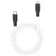 Кабель Hoco X21 Plus Silicone Type-C – Lightning (1 м · 20W · 3A) (Black/White)