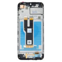 Дисплей для ZTE Blade A73 (4G) с тачскрином в рамке (Black) (Original PRC)