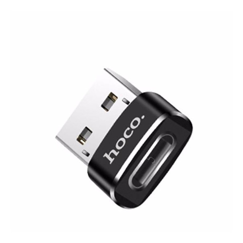 Переходник Hoco UA6 USB-A – Type-C (Black)