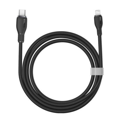 Кабель Baseus Pudding Series Type-C – Lightning (1.2 м · 20W) (Black)