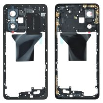 Середня частина корпусу для Xiaomi Redmi Note 12 Pro (5G) (Black) (Original PRC)