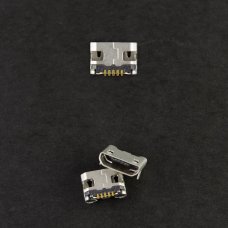 Разъем зарядки универсальный №44 для Lenovo TB-X103F Tab 10 5 pin (4 креплений) (контакты посередине) (Micro USB) без шлейфа