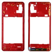 Средняя часть корпуса для Samsung A217 Galaxy A21s (2020) (Red)