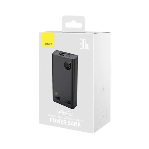 Повербанк Baseus Adaman2 PD 30W (20000 mAh) (Black)