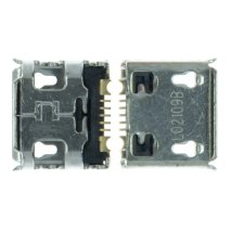 Роз'єм зарядки для Samsung C3322 7 pin (4 кріплень) (контакти знизу) (Micro USB) без шлейфа (Original PRC)