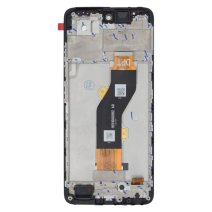 Дисплей для Tecno Spark 20 з тачскріном в рамці (Black) (Original Refurbished) (version DPT)