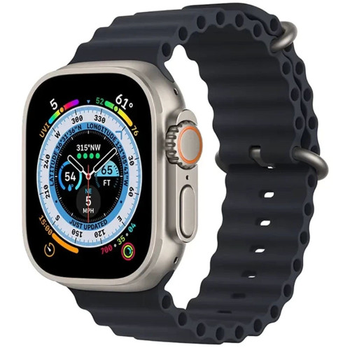 Ремінець для Apple Watch 42/44/45/49 мм Ocean Band (Midnight)