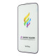 Защитное стекло Color Frame для Apple iPhone 14 Pro (Full Glue) (Purple)