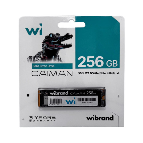 Накопичувач Mibrand SSD M.2 2280 NVMe Caiman 256Gb