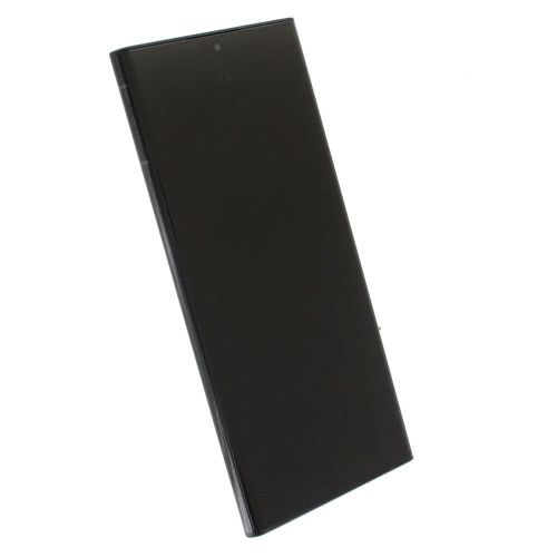 Дисплей для Samsung S908 Galaxy S22 Ultra з тачскріном в рамці (Graphite) (Original)