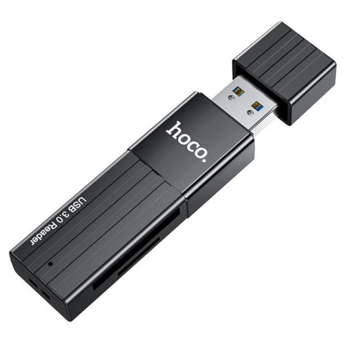 Картрідер Hoco HB20 USB-A 3.0 2в1 (Black)