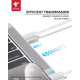 Кабель FLYCDI FLK005 Type-C – Type-C (1 м · 45W · 6A) (White)