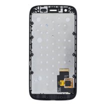 Дисплей для Motorola XT1033 Moto G з тачскріном в рамці (Black)