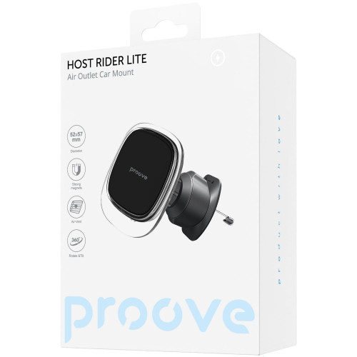 Автотримач Proove Host Rider Lite Air Outlet Car Mount black
