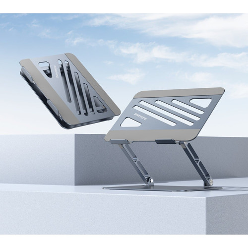 Держатель для ноутбука Borofone BH115 Plus Vito (Metal Gray)