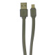 Кабель Remax RC-008i USB-A – Lightning (1 м · 10.5W · 2.1A) (Gray)