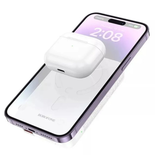 Повербанк Borofone BJ47 Magnetic PD20W (10000 mAh) (White)