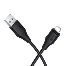 Кабель Hoco X124 USB-A – Lightning (1 м · 12W · 2.4A) (Black)