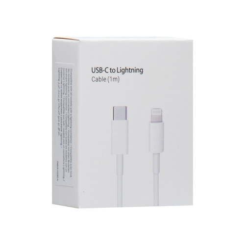 Кабель Onyx Type-C – Lightning (NO LOGO) (1 м · 1A) (White)