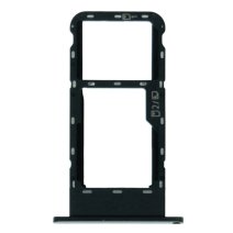 Держатель SIM-карты и карты памяти для ZTE Blade A71 (2021) (версия на 2×SIM) (Gray)
