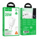 Сетевое зарядное устройство Hoco N60 USB-C (20W · 3A) с кабелем Type-C – Lightning (White)