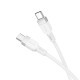 Кабель Hoco X109 Type-C – Type-C (1 м · 60W · 3A) (White)