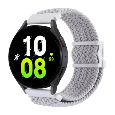 Ремешок универсальный 22 мм Elastic Adjustment для Amazfit, Samsung, Huawei (White)