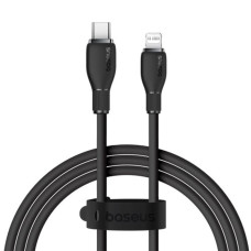 Кабель Baseus Pudding Series Type-C – Lightning (1.2 м · 20W) (Black)