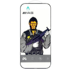 Захисне скло Matte для Apple iPhone 18 Pro (Full Glue) (Black)