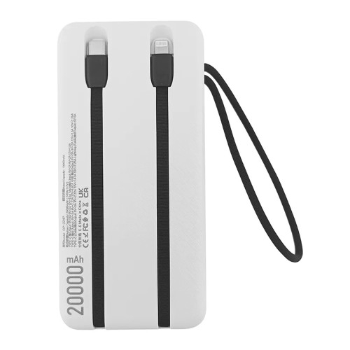 Повербанк Gerlax GP-224P 22.5W (20000 mAh) (White)