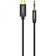 Аудиокабель AUX Baseus Yiven M01 Type-C – 3.5 мм (1.2 м) (CAM01-01) (Black)