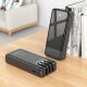 Повербанк Hoco J114A 10W з кабелем 3в1 (20000 mAh) (Black)