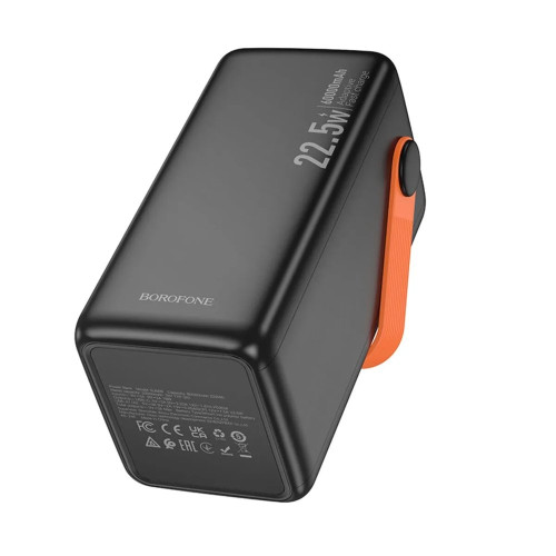 Повербанк Borofone BJ66B Magnifico 22.5W+PD20W (60000 mAh) (Black)