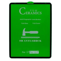 Защитная пленка Ceramic для Apple iPad Pro 12.9-inch (3rd generation) (2018) (Full Glue) (Black)