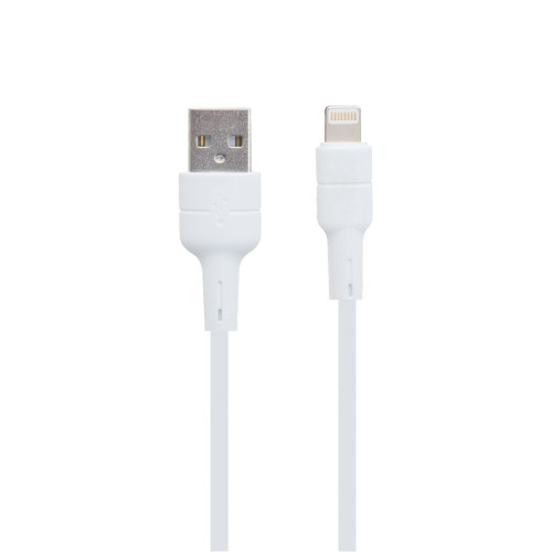 Кабель Borofone BX30 Silicone USB-A – Lightning (1 м · 12W · 2.4A) (White)
