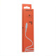 Кабель Borofone BX16 USB-A – Micro-USB (1 м · 10W · 2A) (White)